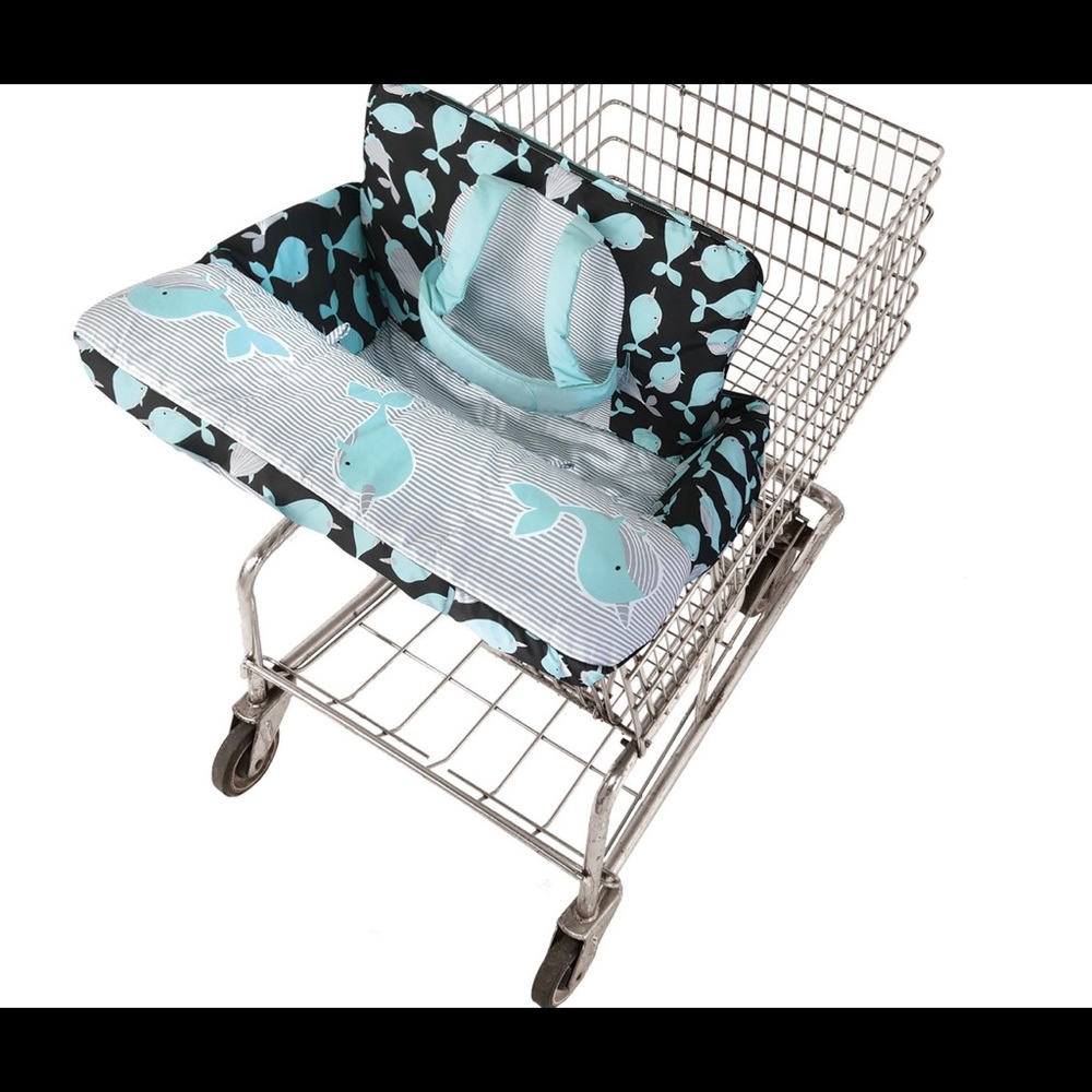 GO by Goldbug Narwhals Shopping Cart Cover